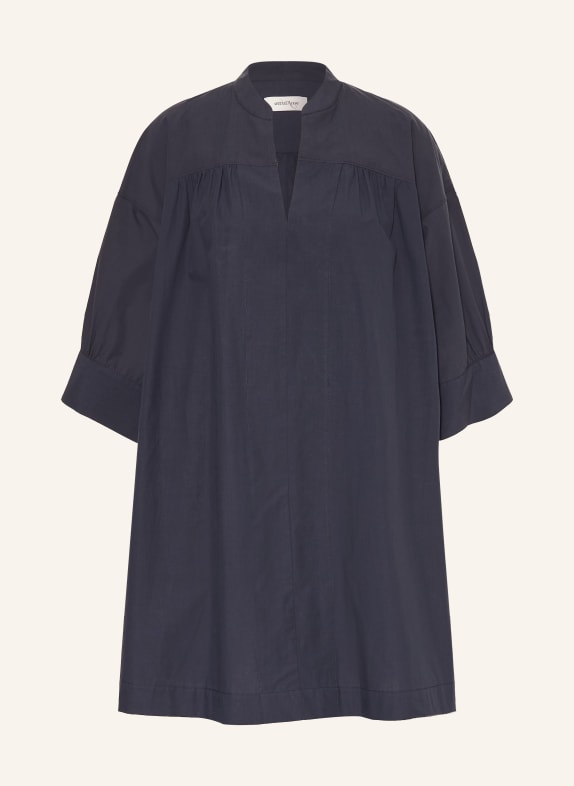 ottod'ame Dress with 3/4 sleeves DARK BLUE