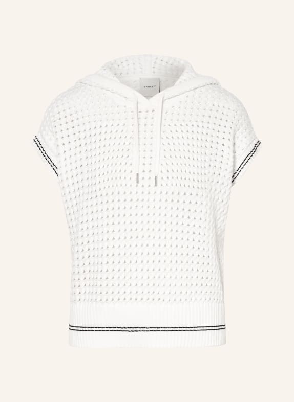 VARLEY Bluza z kapturem VITTORIA ECRU / CZARNY