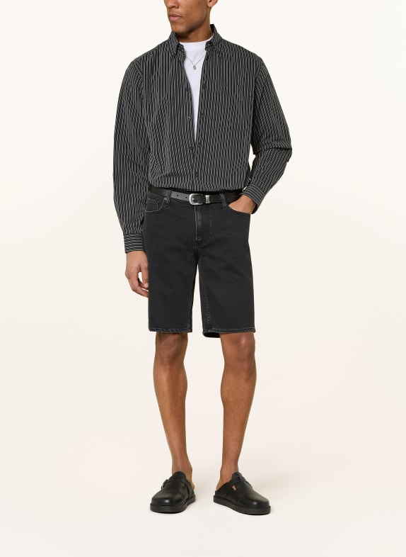 ARMEDANGELS Jeansshorts NAAILO Slim Fit 2438 black washed authentic