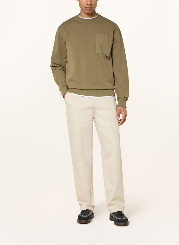 Barbour Sweatshirt IVERGILL KHAKI