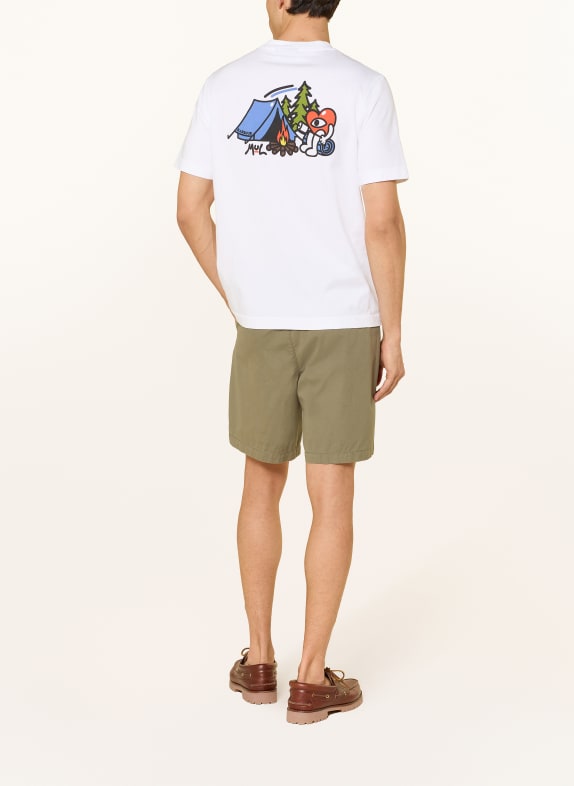 Barbour T-shirt MUL CAMPING HVID