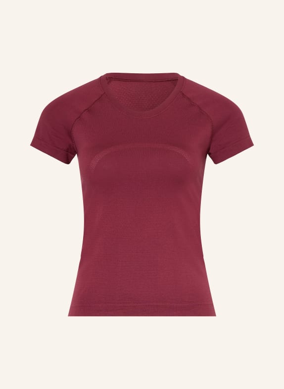 lululemon T-Shirt SWIFTLY TECH DUNKELROT