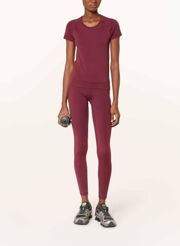 lululemon T-shirt SWIFTLY TECH 2.0 DONKERROOD