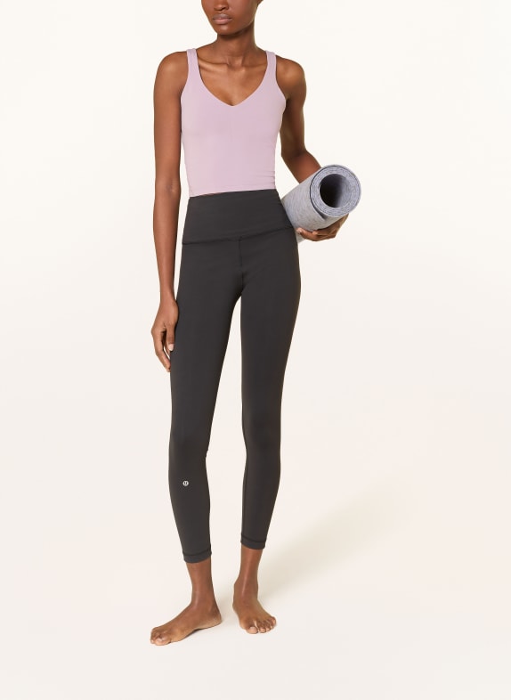 lululemon Haut de yoga FLOW Y B/C VIEUX ROSE