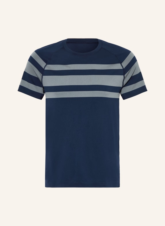 lululemon T-Shirt METAL VENT TECH DUNKELBLAU / GRAU