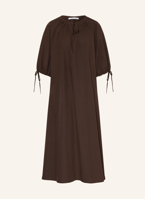 SAMSØE  SAMSØE Kleid SAMATERAN mit 3/4-Arm DUNKELBRAUN