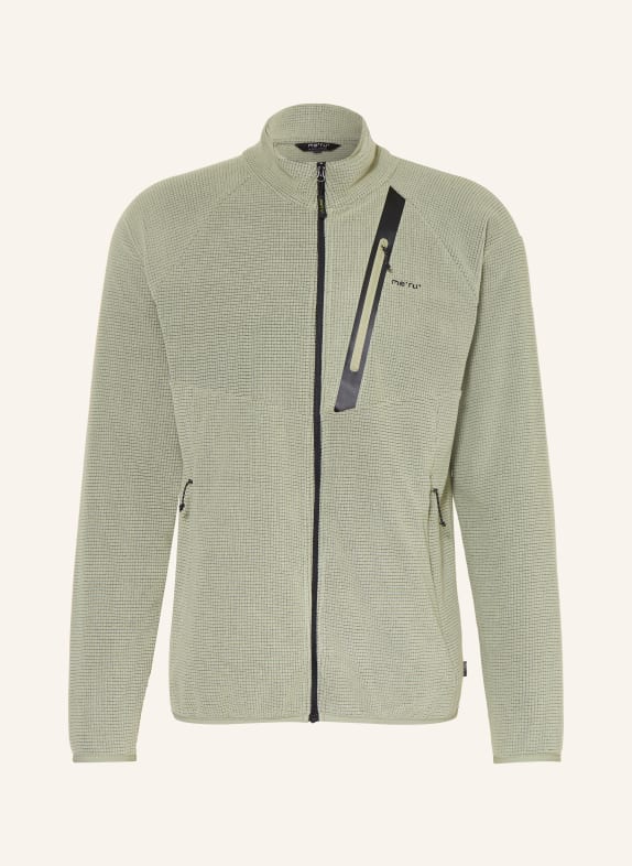 me°ru' Fleecejacke OHOPE HELLGRÜN