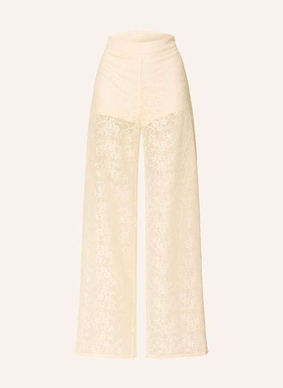 SOFIE SCHNOOR Marlenehose IVYSW aus Spitze CREME