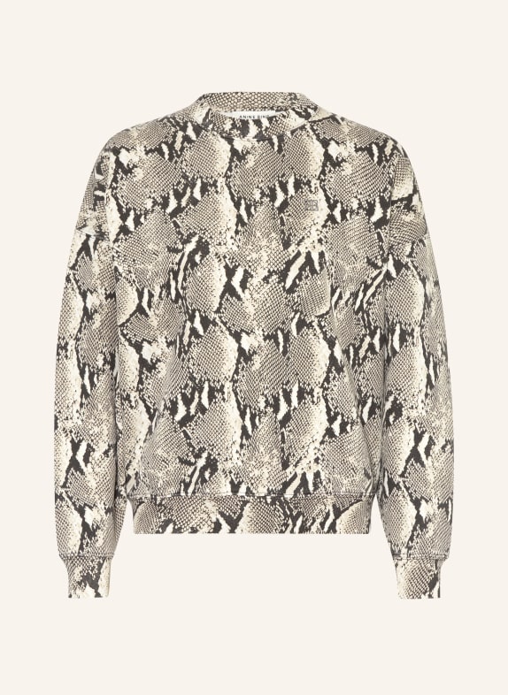 ANINE BING Mikina MILES BÉŽOVÁ / TMAVĚ ŠEDÁ