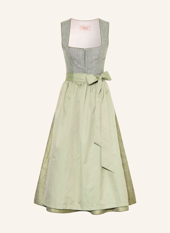 ALISSA BY KINGA MATHE Robe traditionnelle THEA VERT CLAIR / MENTHE