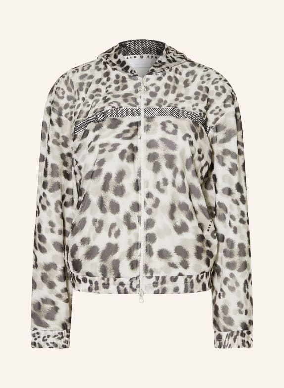 SPORTALM mikina ČERNOŠEDÁ / REŽNÁ / ČERNÁ