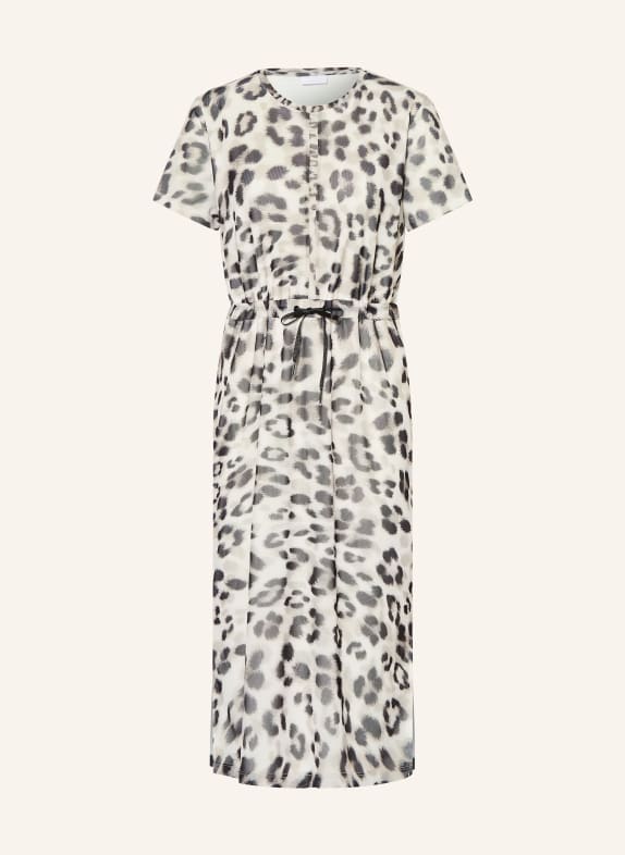 SPORTALM šaty KRÉMOVÁ / SVĚTLE ŠEDÁ / ČERNÁ