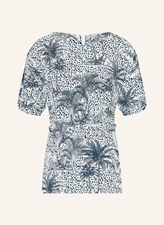 SPORTALM blůza TMAVĚ MODRÁ / BÍLÁ