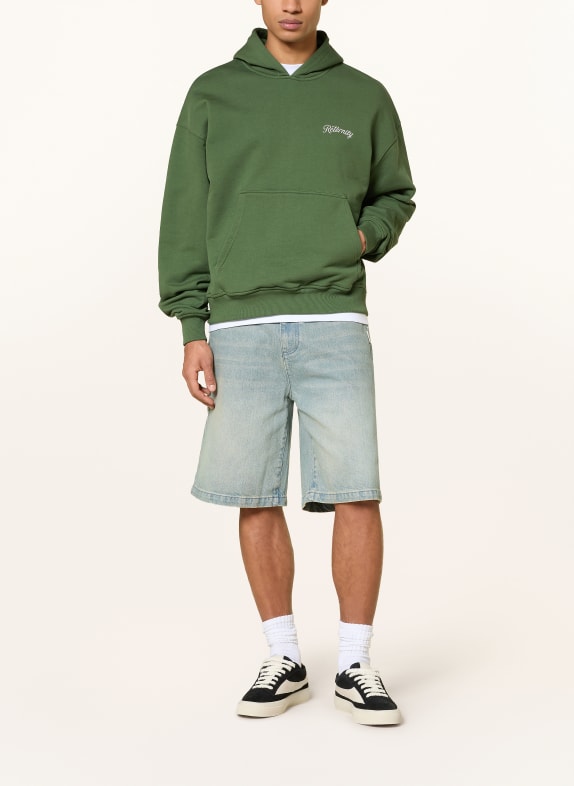 RETERNITY hoodie GROEN / WIT