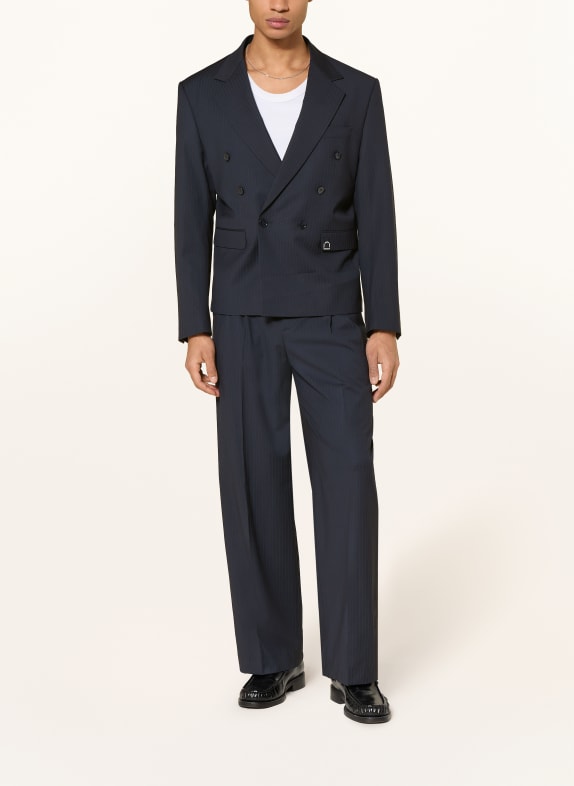 RETERNITY Pakjasje SIGNE Oversized Fit PINSTRIPE BLUE