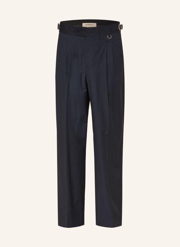 RETERNITY Anzughose Baggy Fit PINSTRIPE BLUE
