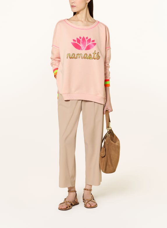 miss goodlife sweatshirt ROSE CLAIR / NEONROZE / NEONGEEL