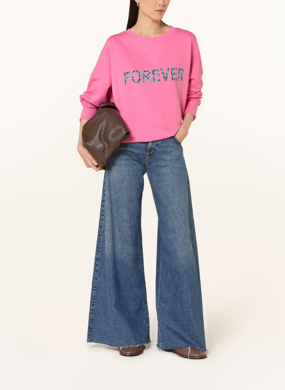 miss goodlife Oversized sweatshirt ROZE