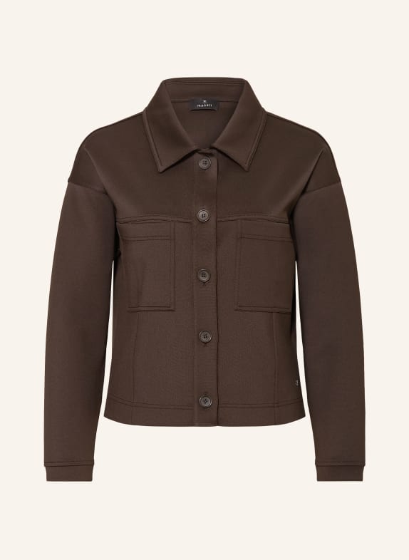 monari Převlečná košile TMAVĚ HNĚDÁ