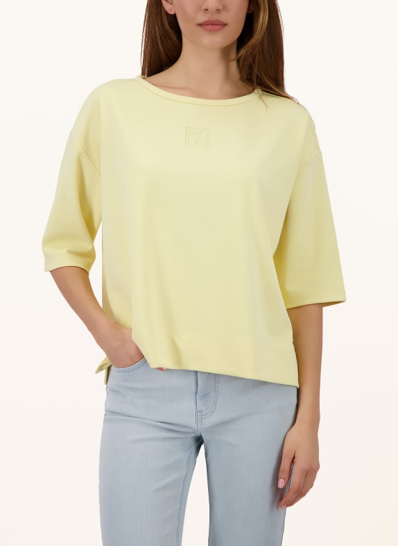 monari T-shirt LICHTGEEL