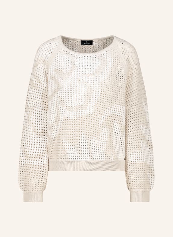 monari Svetr s flitry KRÉMOVÁ / BÉŽOVÁ