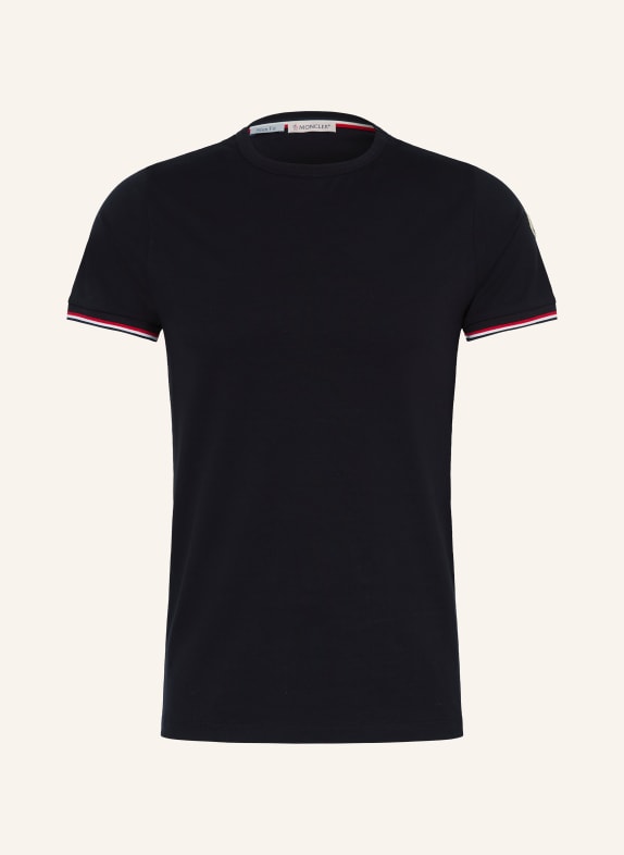 MONCLER T-Shirt SCHWARZ