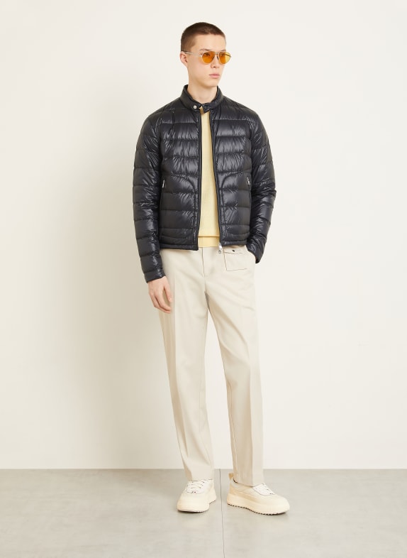 MONCLER Lichtgewicht donsjack ACORUS DONKERBLAUW