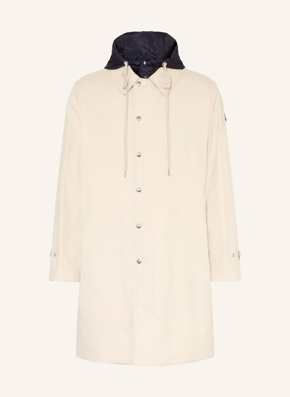 MONCLER Daunenparka KERVOYAL mit abnehmbarer Kapuze BEIGE