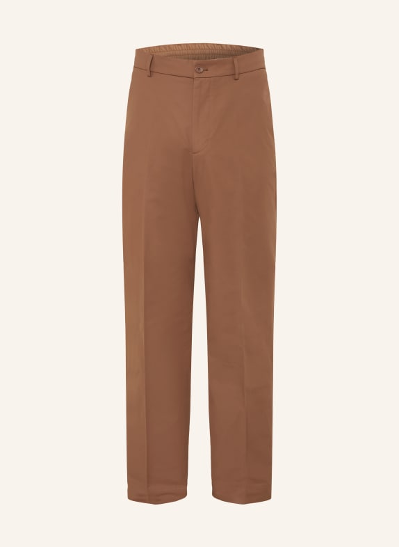 MONCLER Slim fit pants COGNAC