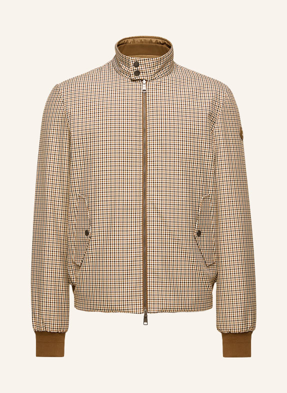 MONCLER Daunenblouson ALMOGORDO COGNAC / HELLBRAUN / DUNKELBRAUN