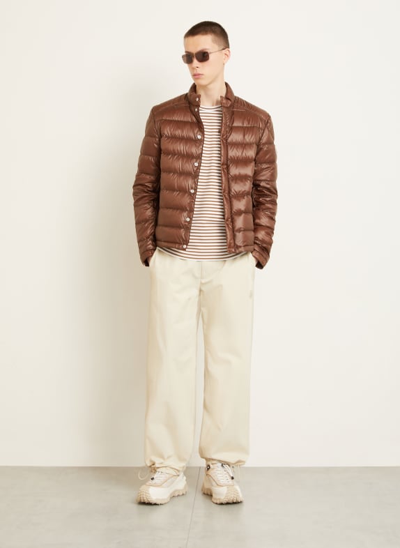 MONCLER Lightweight-Daunenjacke SELVES BRAUN