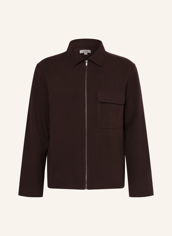 COS Cord-Overjacket DUNKELBRAUN