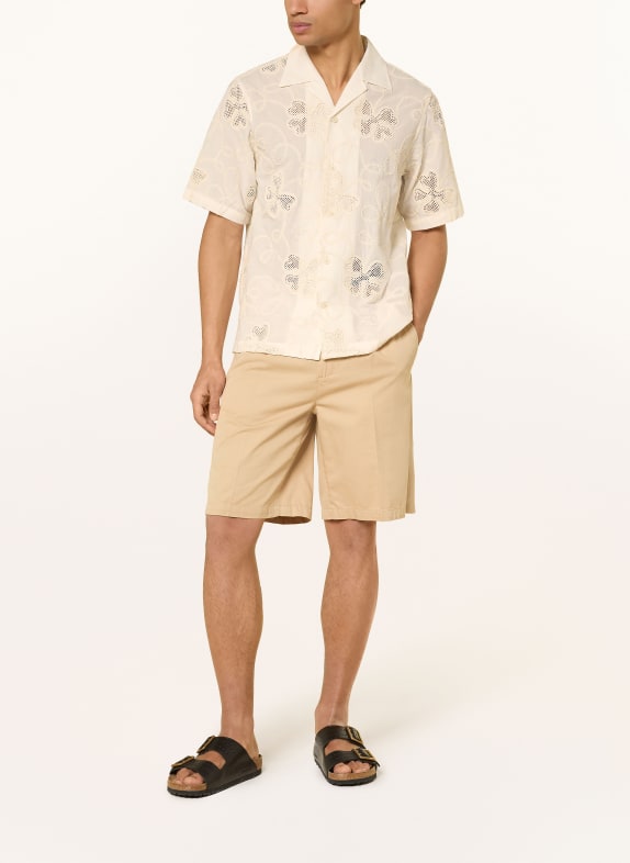 NN.07 Resorthemd BEN Relaxed Fit BEIGE