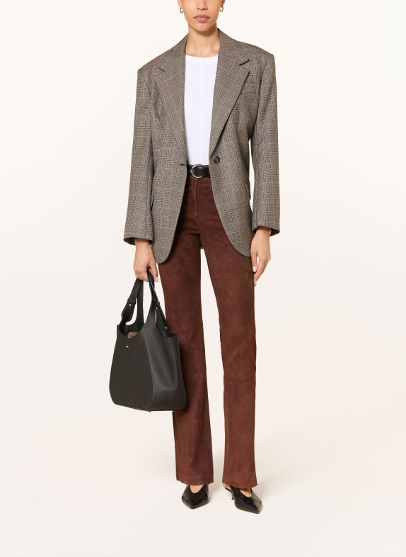 lilienfels leren broek BRUIN
