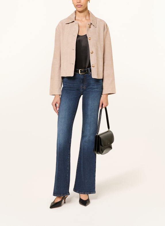 lilienfels veste en cuir BEIGE