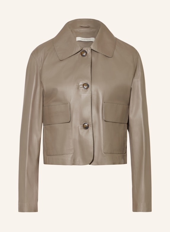 lilienfels Lederjacke TAUPE