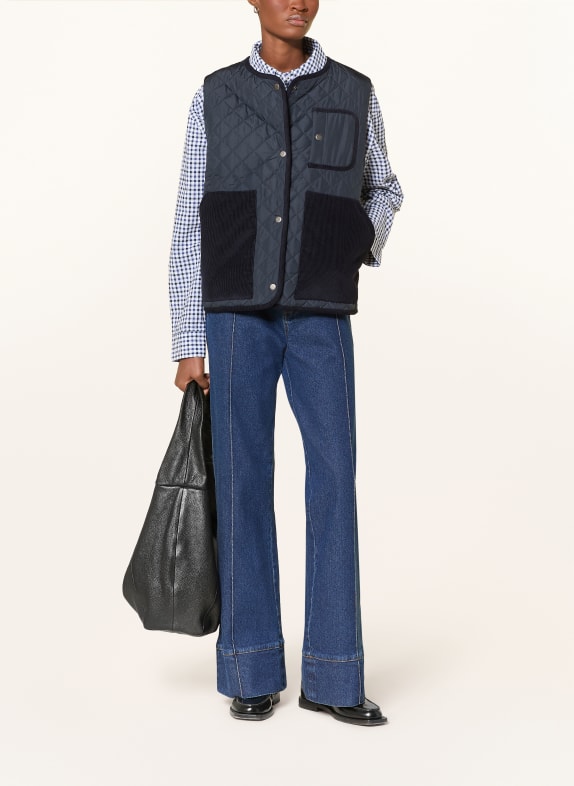 Barbour Steppweste THULBY DUNKELBLAU