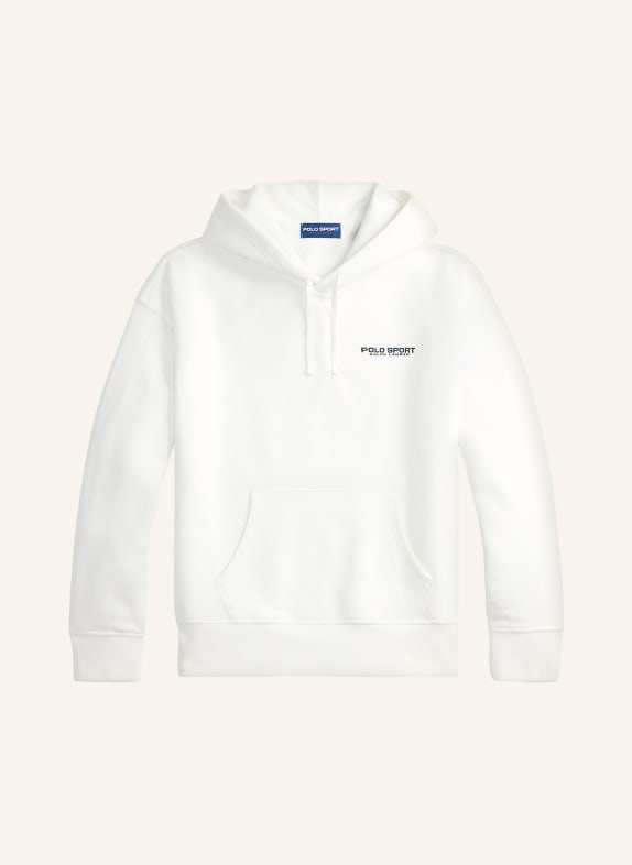 POLO SPORT Hoodie WEISS / DUNKELBLAU