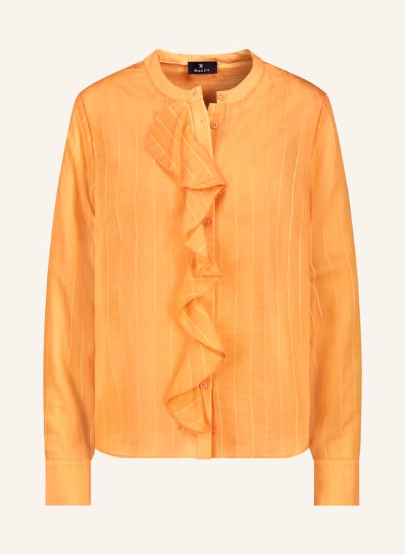 monari Blouse with flounces ORANGE