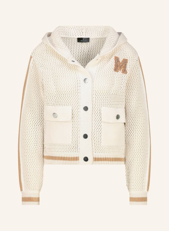 monari Strickjacke mit Schmucksteinen BEIGE / BRAUN