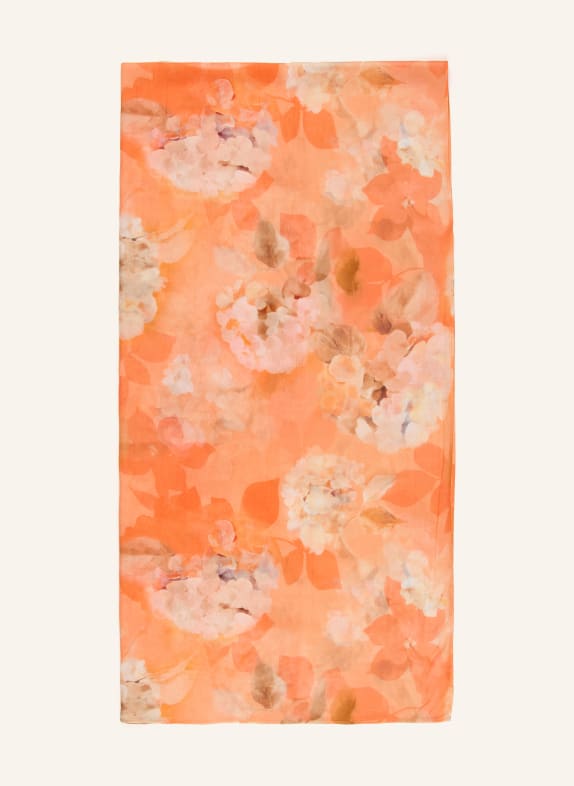 monari scarf ORANGE / BEIGE / CREAM