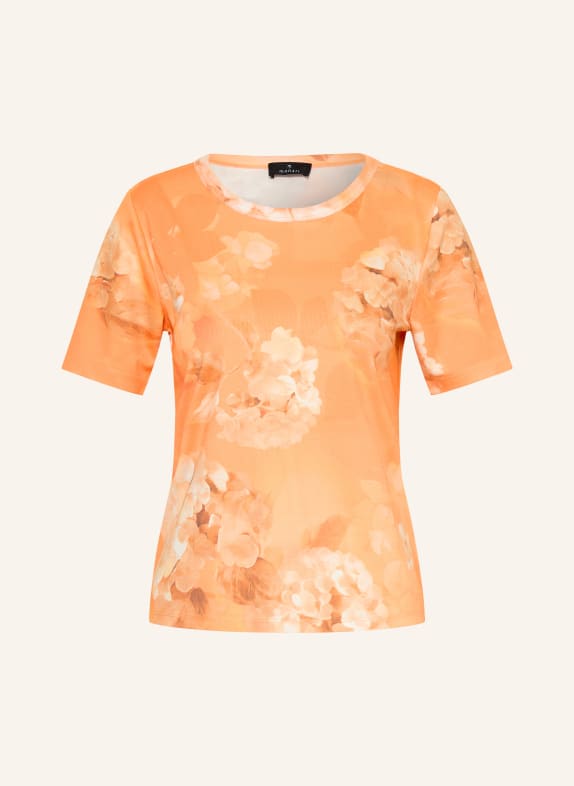 monari T-shirt ORANGE / BEIGE
