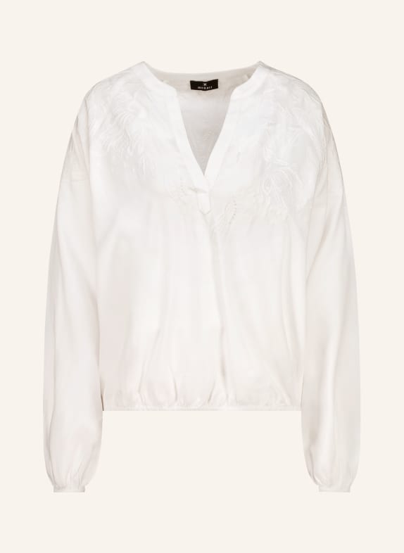 monari Chemisier à paillettes BLANC