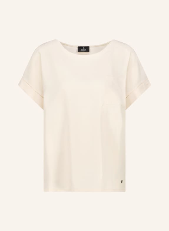 monari Blouse shirt in a mix of materials CREAM