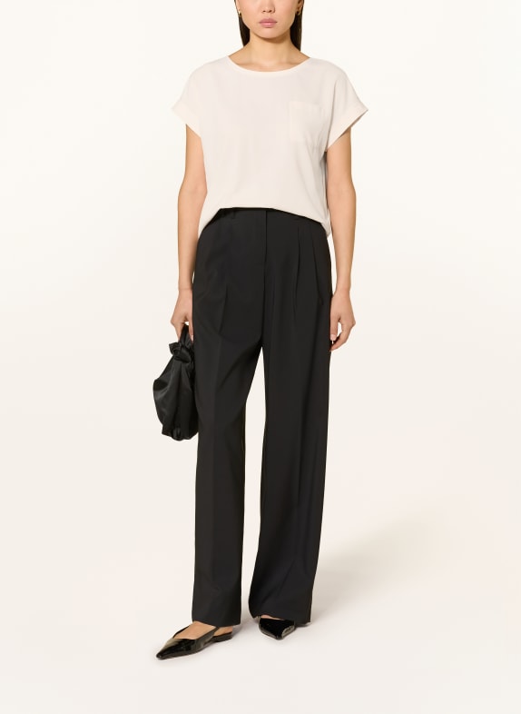 monari Blouse-shirt in verschillende materialen CRÈME
