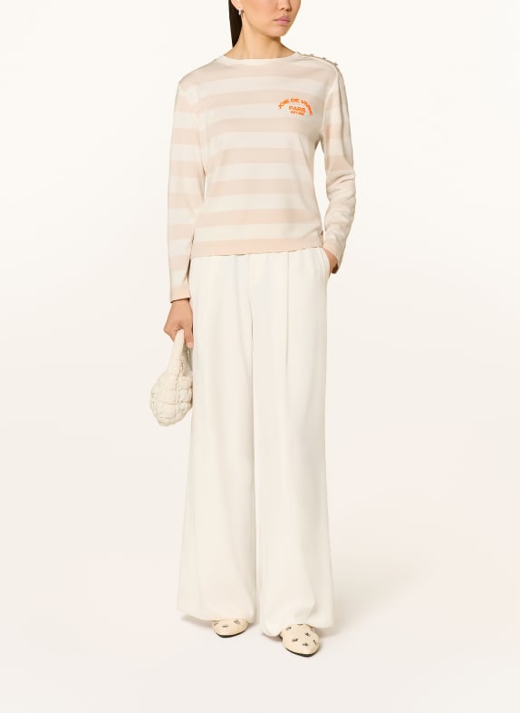 monari sweatshirt CRÈME / BEIGE / ORANJE