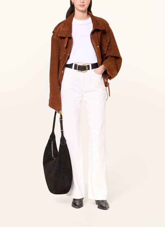 CITIZENS of HUMANITY Wide Leg Jeans ANNINA SOFT WHITE (OFF WHITE)