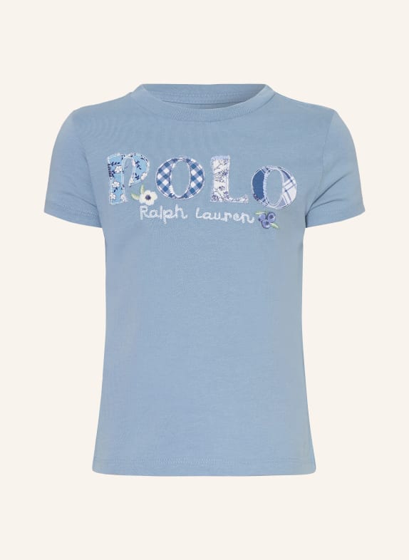 POLO RALPH LAUREN T-shirt BLAUWGRIJS / BLAUW / WIT