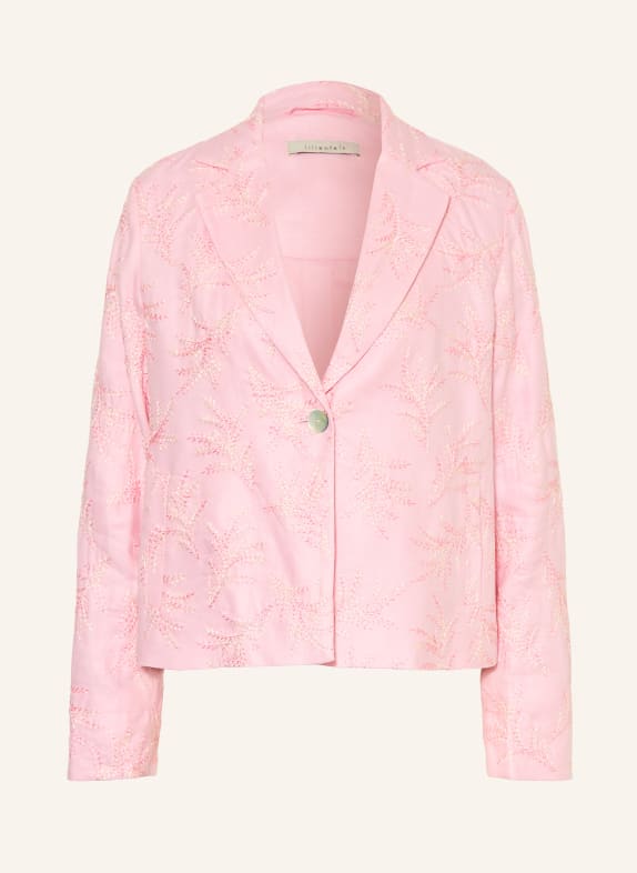 lilienfels Blazer en lin ROSÉ