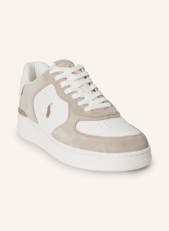 POLO RALPH LAUREN Sneaker WEISS / BEIGE
